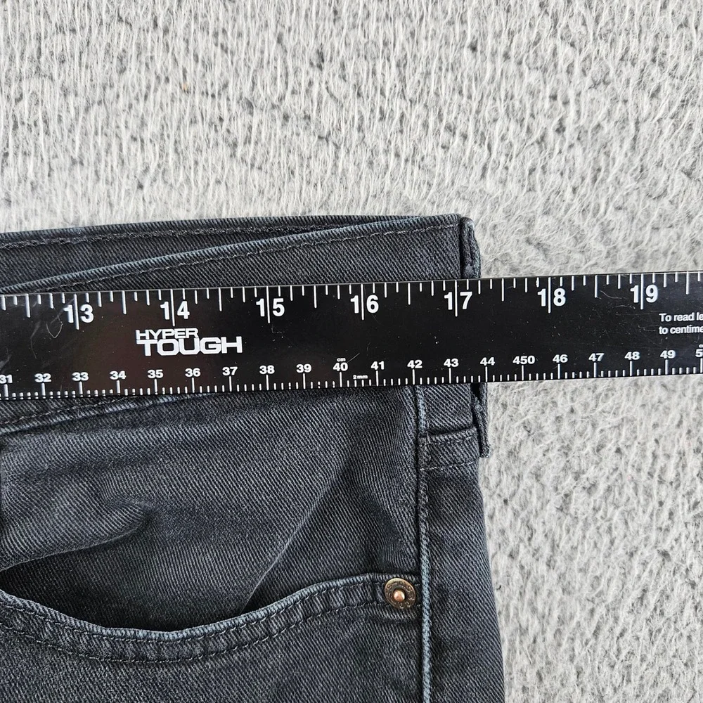 Levis‎ 510 Skinny Jeans Mens 34x32 Black Stretch Denim Western Work Pants